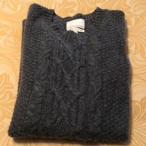 Grey cashmere sweater